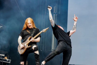 Bleed From Within @ Alcatraz 2023, picture 21, photographed by Peter Smet - FrontView Magazine