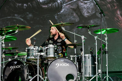 Grave Digger @ Alcatraz 2023, picture 9, photographed by Peter Smet - FrontView Magazine