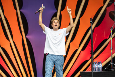 Jaap Reesema @ Bollekesfeest 2023, picture 10, photographed by Marc Verdonck - FrontView Magazine