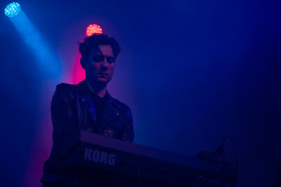Cold Cave @ W-fest dag 2, picture 3, photographed by Luc Klinckaert - FrontView Magazine