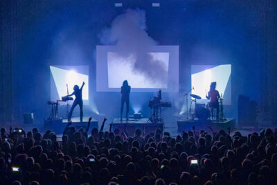IAMX @ Ancienne Belgique, foto 9, foto's door Luc Klinckaert - FrontView Magazine