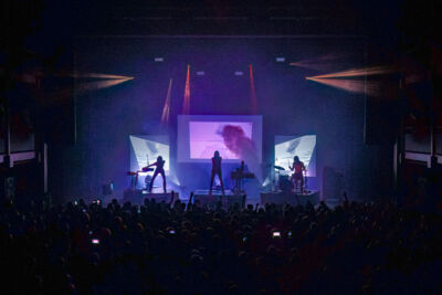 IAMX @ Ancienne Belgique, foto 17, foto's door Luc Klinckaert - FrontView Magazine