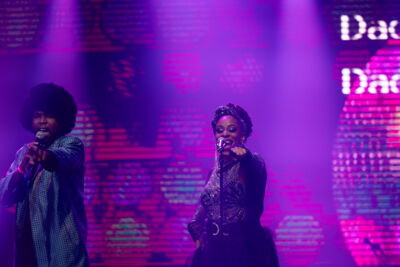 Boney M. Xperience @ Joe Singalong Party 2023, picture 4, photographed by Gert Daemen - FrontView Magazine