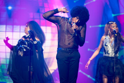 Boney M. Xperience @ Joe Singalong Party 2023, picture 15, photographed by Gert Daemen - FrontView Magazine