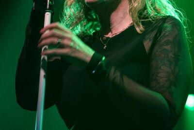 Anneke van Giersbergen en band Sweep Against The Stars tour, foto 4, foto's door Kitty van de Waart - FrontView Magazine