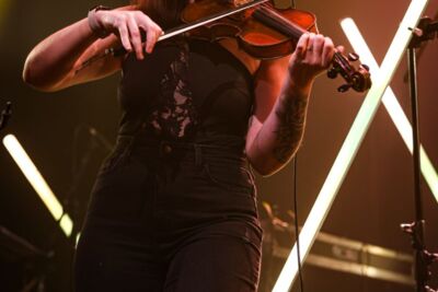Anneke van Giersbergen en band Sweep Against The Stars tour, foto 7, foto's door Kitty van de Waart - FrontView Magazine