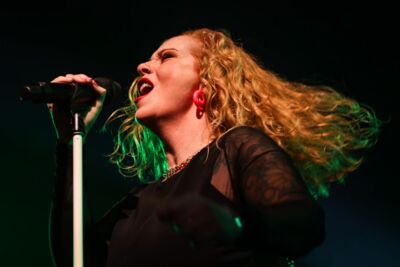 Anneke van Giersbergen en band Sweep Against The Stars tour, foto 26, foto's door Kitty van de Waart - FrontView Magazine