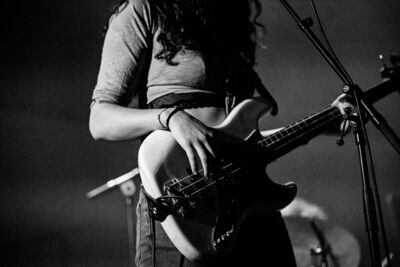 Noonzy (support act Warhaus) @ Het Depot, picture 11, photographed by Leen Verlinden - FrontView Magazine