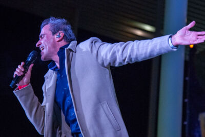 Opnames Vlaanderen Muziekland Winter @ Theaterplein Antwerpen, foto 1, foto's door Peter Minnebo - FrontView Magazine