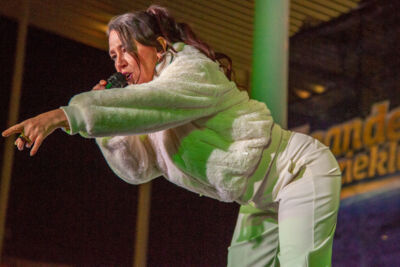 Opnames Vlaanderen Muziekland Winter @ Theaterplein Antwerpen, foto 3, foto's door Peter Minnebo - FrontView Magazine