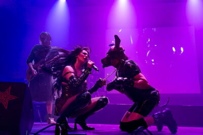 Lords Of Acid @ Bimfest XXI (De Casino), picture 2, photographed by Luc Klinckaert - FrontView Magazine