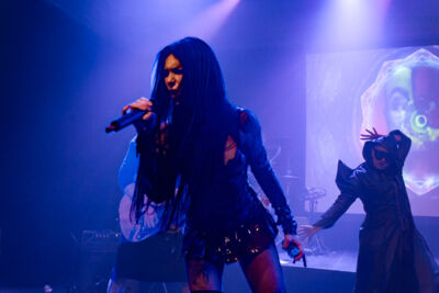 Lords Of Acid @ Bimfest XXI (De Casino), picture 8, photographed by Luc Klinckaert - FrontView Magazine