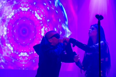 Lords Of Acid @ Bimfest XXI (De Casino), picture 10, photographed by Luc Klinckaert - FrontView Magazine