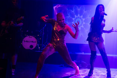 Lords Of Acid @ Bimfest XXI (De Casino), picture 16, photographed by Luc Klinckaert - FrontView Magazine