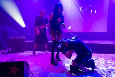 Lords Of Acid @ Bimfest XXI (De Casino), picture 18, photographed by Luc Klinckaert - FrontView Magazine