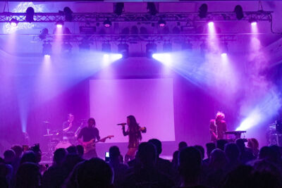 Lords Of Acid @ Bimfest XXI (De Casino), picture 28, photographed by Luc Klinckaert - FrontView Magazine