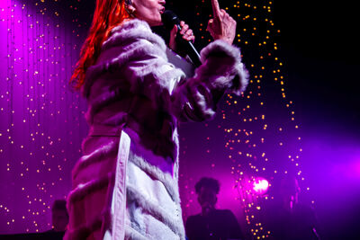 Axelle Red- A Very Special Christmas @ Het Depot, picture 9, photographed by Jurgen Van De Maele - FrontView Magazine