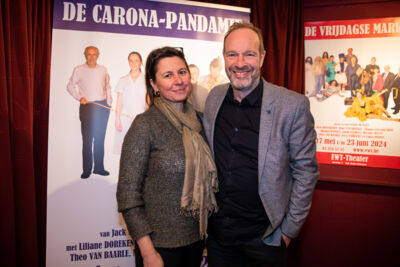 Première De Carona Pandamie @ EWT - Theater, foto 3, foto's door Goele Bormans - FrontView Magazine