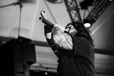 Fleddy Melculy @ De Casino, picture 6, photographed by Edwin Houdevelt - FrontView Magazine
