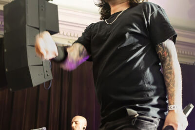 Fleddy Melculy @ De Casino, picture 8, photographed by Edwin Houdevelt - FrontView Magazine