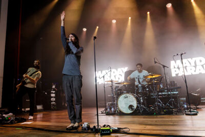 Mayday Parade @ De Roma, picture 1, photographed by Peter Smet - FrontView Magazine