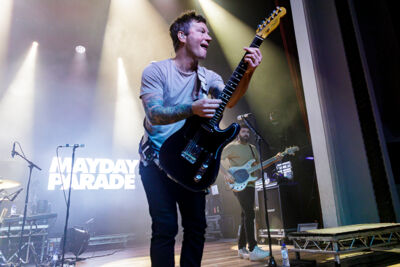 Mayday Parade @ De Roma, picture 2, photographed by Peter Smet - FrontView Magazine