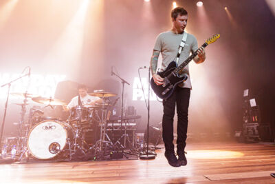 Mayday Parade @ De Roma, picture 3, photographed by Peter Smet - FrontView Magazine