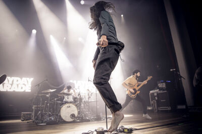 Mayday Parade @ De Roma, picture 11, photographed by Peter Smet - FrontView Magazine
