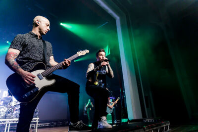 Simple Plan @ De Roma, picture 3, photographed by Peter Smet - FrontView Magazine