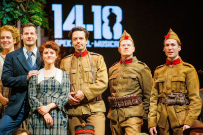 Preview musical "14-18" @ Studio 100, foto 15, foto's door Paul Jongeneelen - FrontView Magazine