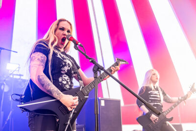 Nervosa @ Antwerp Metal Fest 2024, picture 2, photographed by Marc Verdonck - FrontView Magazine