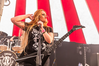 Nervosa @ Antwerp Metal Fest 2024, picture 11, photographed by Marc Verdonck - FrontView Magazine