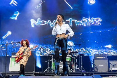 Nova Twins @ Vestrock 2024 dag 2, picture 1, photographed by Marc Verdonck - FrontView Magazine
