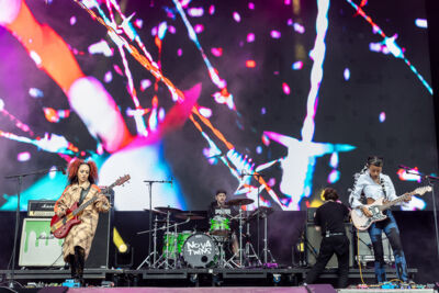 Nova Twins @ Vestrock 2024 dag 2, picture 8, photographed by Marc Verdonck - FrontView Magazine