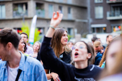 La Pegatina @ Genk on stage, picture 6, photographed by Leen Verlinden - FrontView Magazine