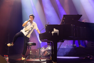 Jamie Cullum @ Gent Jazz, picture 16, photographed by David Johnson - FrontView Magazine
