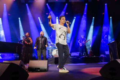 Jamie Cullum @ Gent Jazz, picture 18, photographed by David Johnson - FrontView Magazine