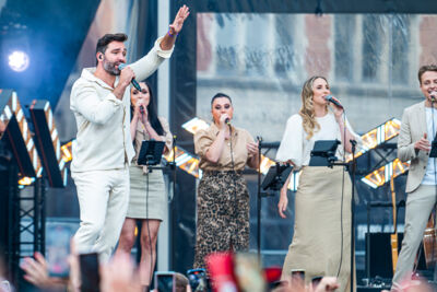 Vlaanderen Feest 2024 @ Grote Markt Antwerpen, foto 3, foto's door Dimitri Vanlommel - FrontView Magazine