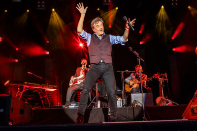 Bart Peeters & De Ideale Mannen @ Boerenrock, foto 19, foto's door Edwin Houdevelt - FrontView Magazine