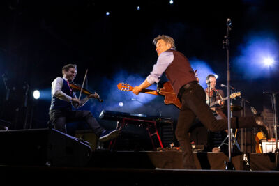Bart Peeters & De Ideale Mannen @ Boerenrock, foto 24, foto's door Edwin Houdevelt - FrontView Magazine