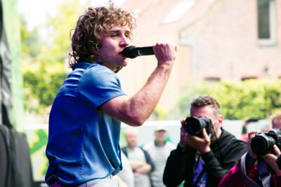 Compact disk dummies @ Cactus festival, picture 11, photographed by Anais Callens - FrontView Magazine