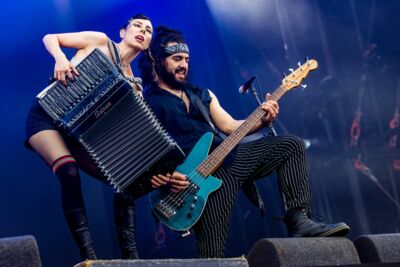 Gogol Bordello @ Bospop, foto 11, foto's door Dorien Goetschalckx - FrontView Magazine