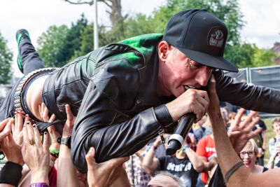 Janez Detd & Friends @ BoerenRock, foto 1, foto's door Edwin Houdevelt - FrontView Magazine