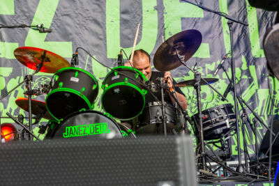Janez Detd & Friends @ BoerenRock, foto 2, foto's door Edwin Houdevelt - FrontView Magazine
