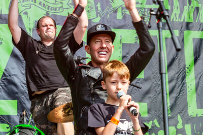 Janez Detd & Friends @ BoerenRock, foto 9, foto's door Edwin Houdevelt - FrontView Magazine
