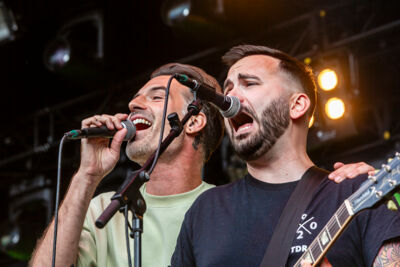 Janez Detd & Friends @ BoerenRock, foto 12, foto's door Edwin Houdevelt - FrontView Magazine