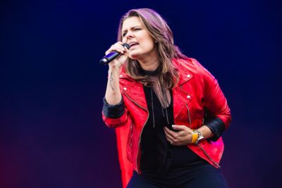 Mell VF @ Bospop, foto 2, foto's door Dorien Goetschalckx - FrontView Magazine