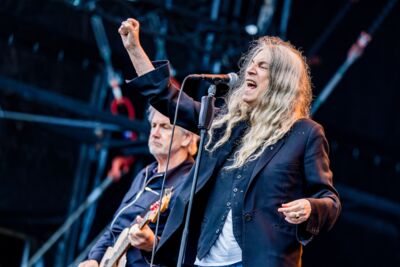 Patti Smith @ Bospop, foto 2, foto's door Dorien Goetschalckx - FrontView Magazine