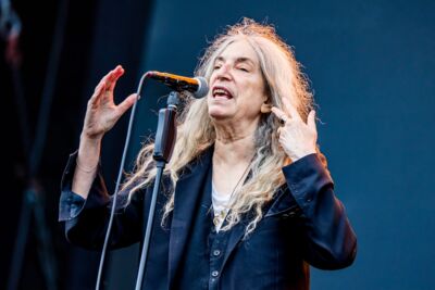 Patti Smith @ Bospop, foto 6, foto's door Dorien Goetschalckx - FrontView Magazine