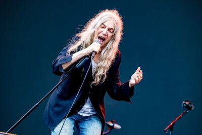 Patti Smith @ Bospop, foto 7, foto's door Dorien Goetschalckx - FrontView Magazine